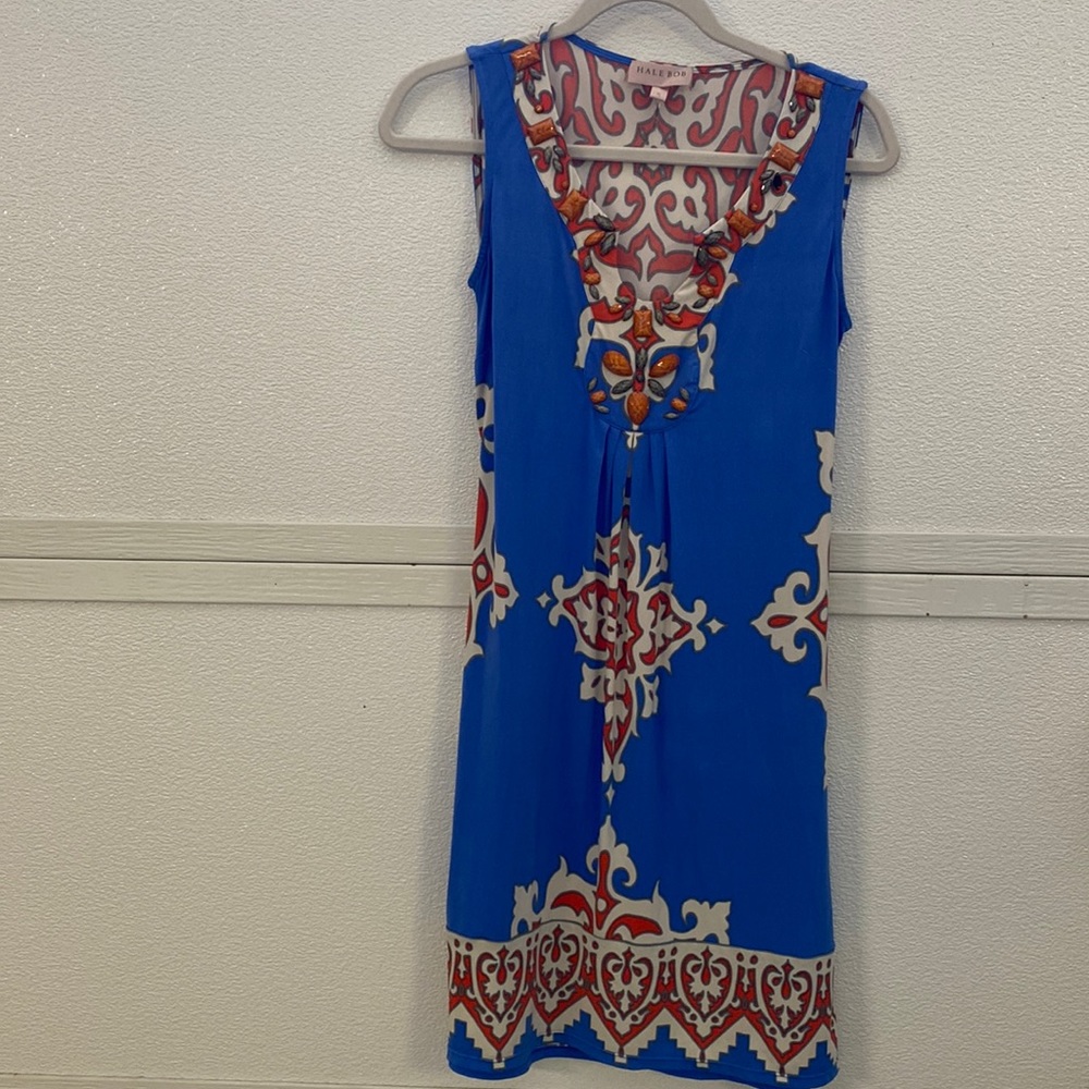 Hale Bob Jeweled Tank Dress Size S